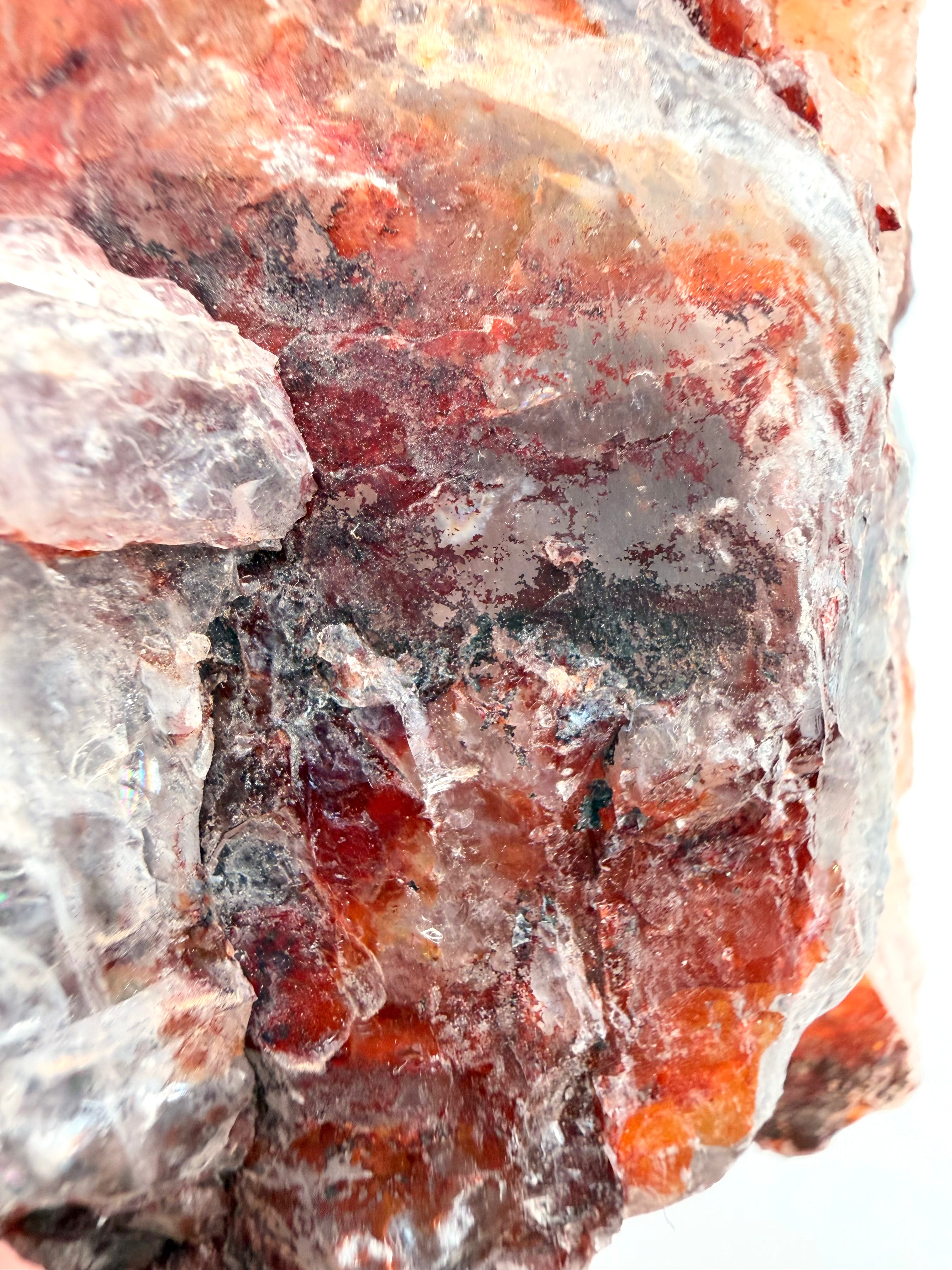 Raw Fire Quartz