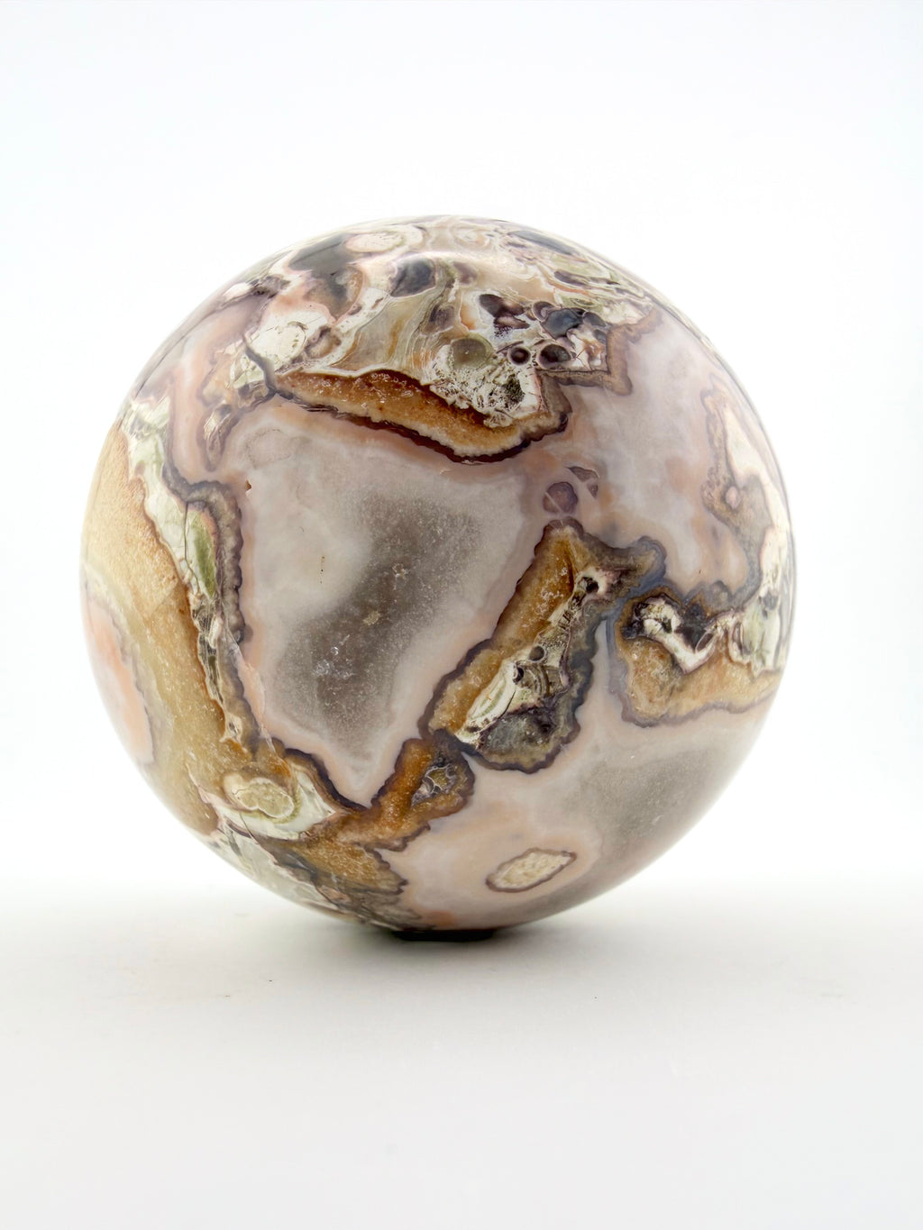 Money Agate Sphere