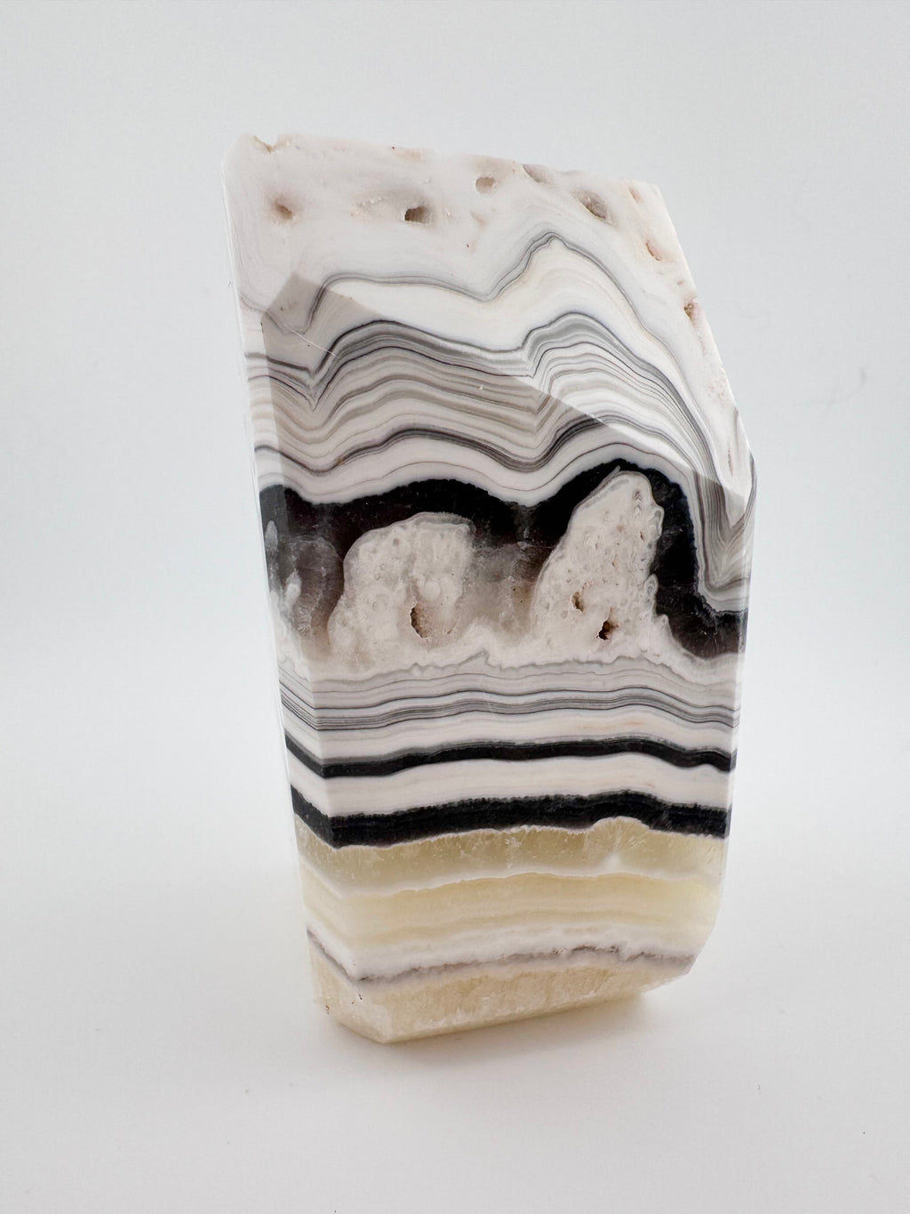 Banded Honey Calcite