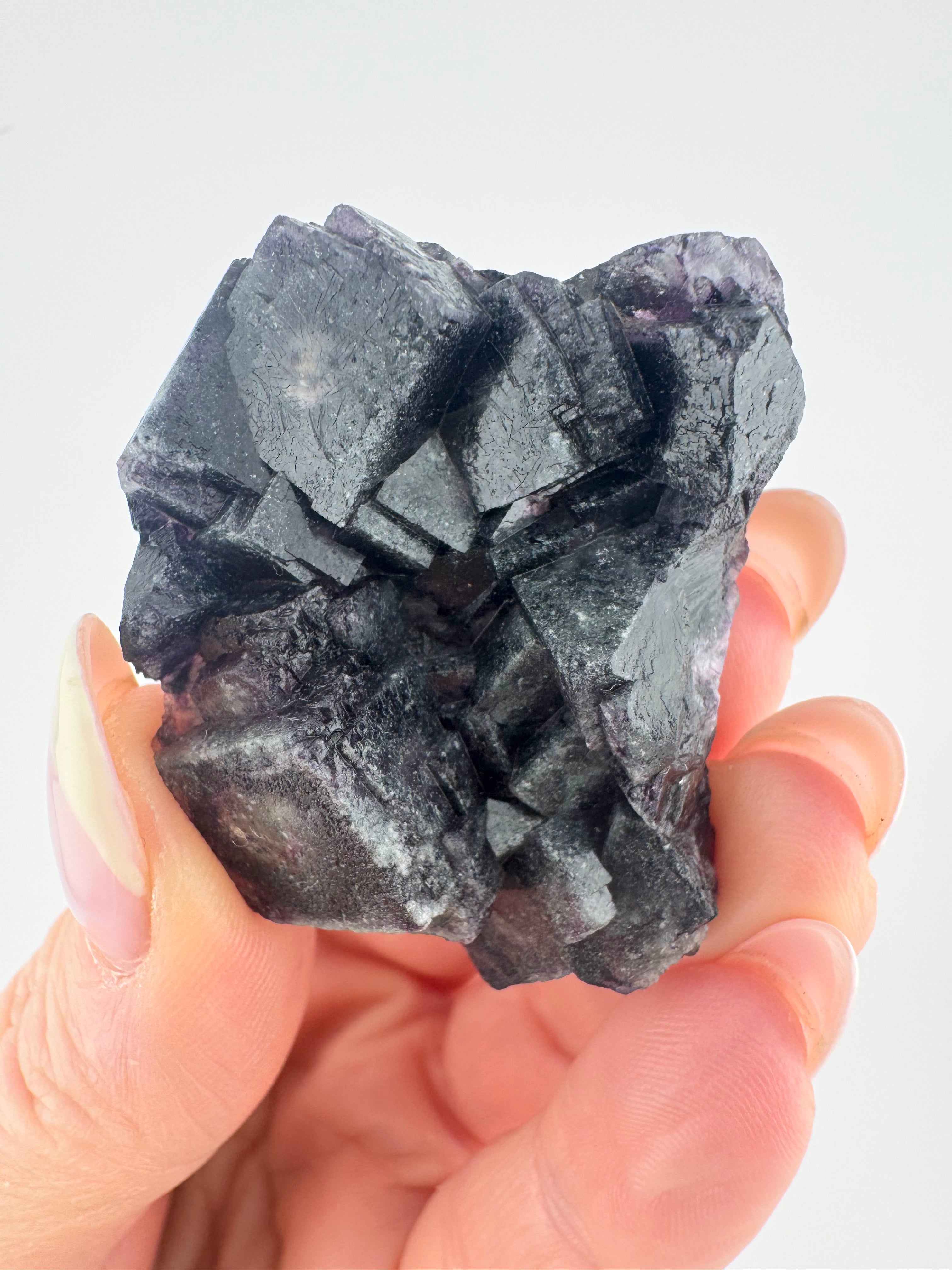 Black Fluorite from Inner Mongolia