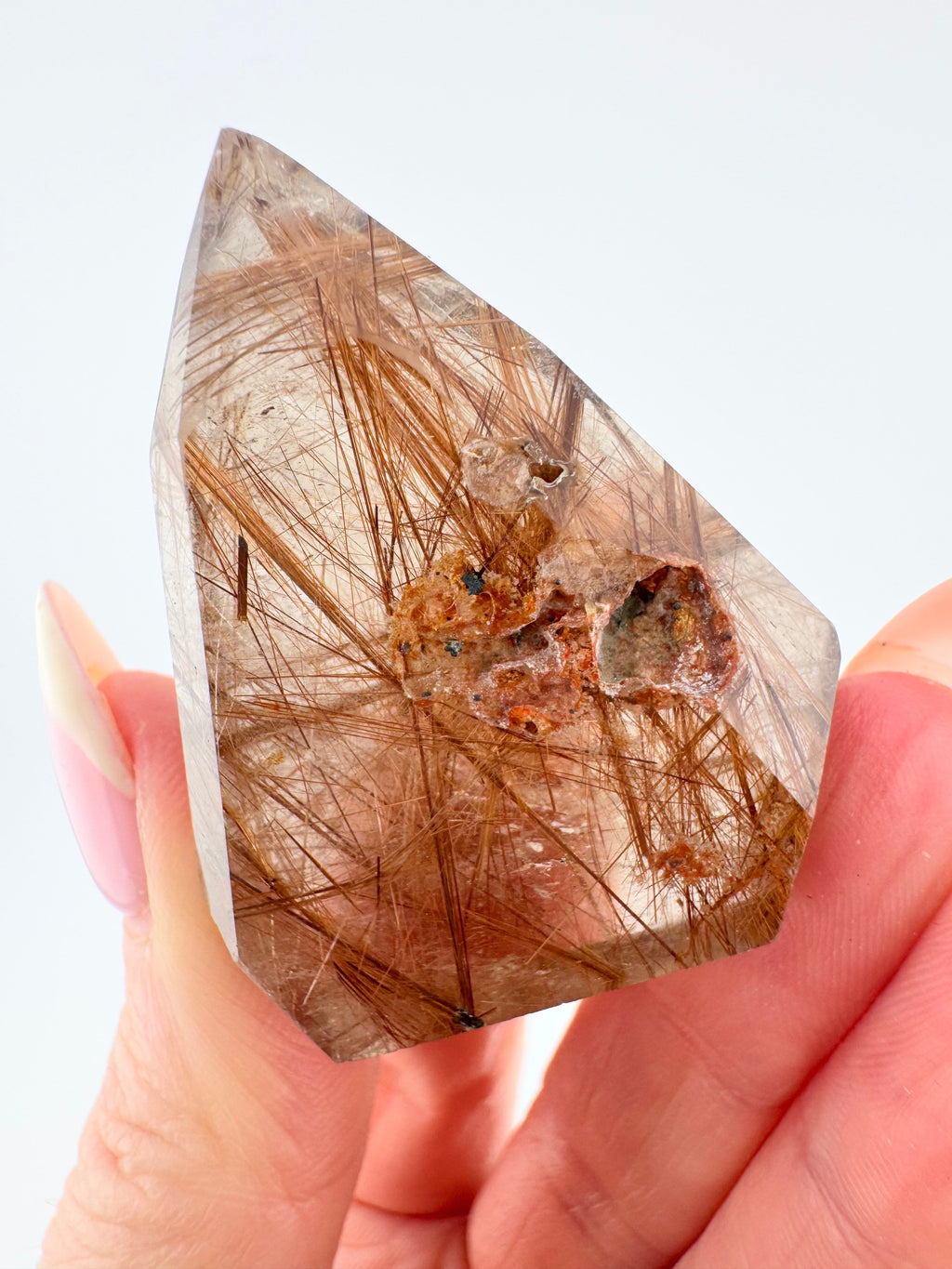 Golden Rutile Quartz Freeform