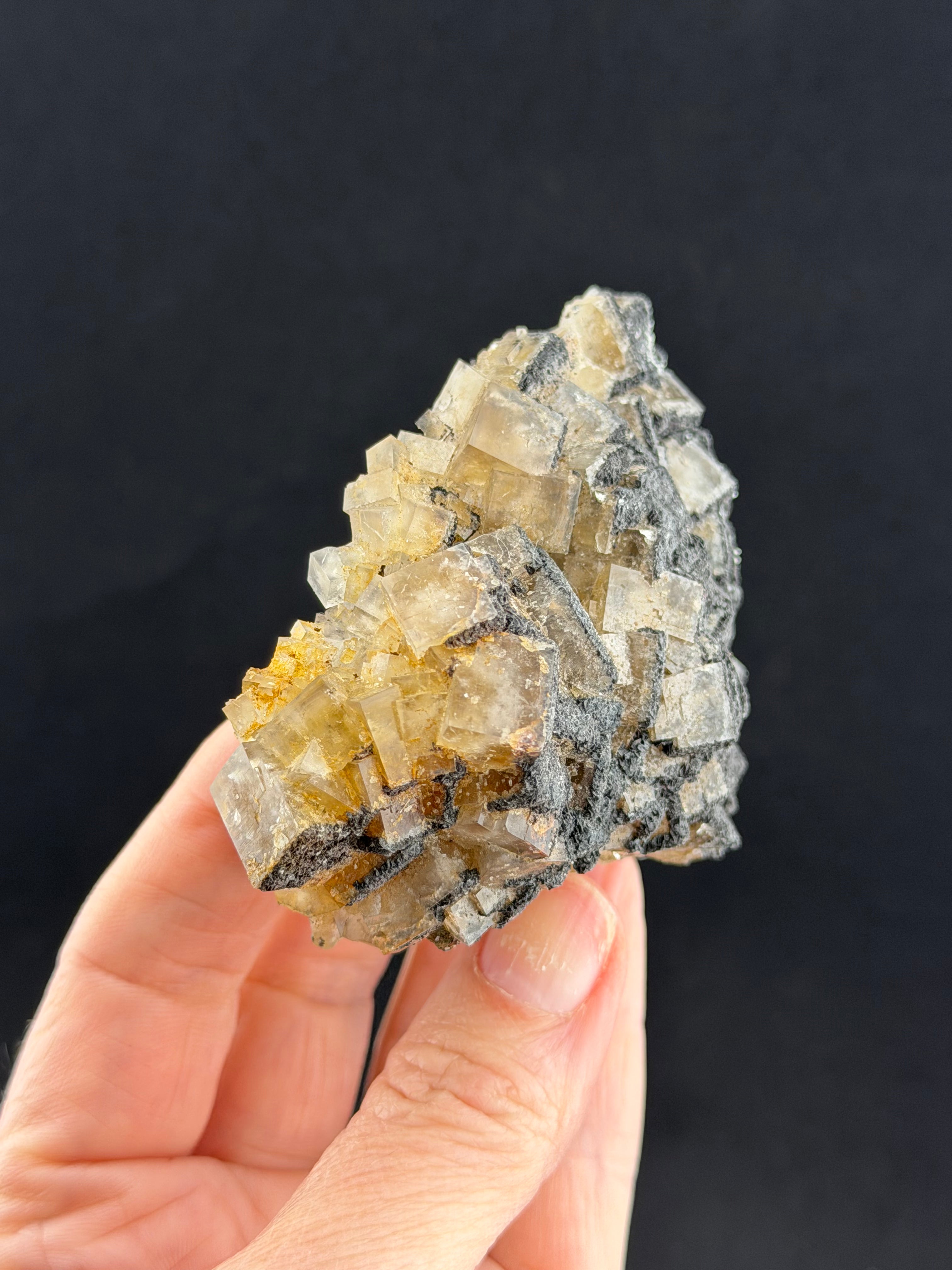 Fluorite & Black Siderite, Cumbria, England