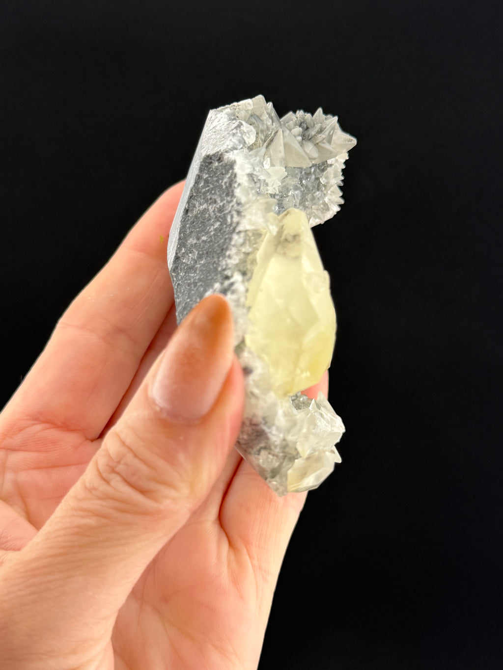 Yellow Diamond Calcite, Anhui, China