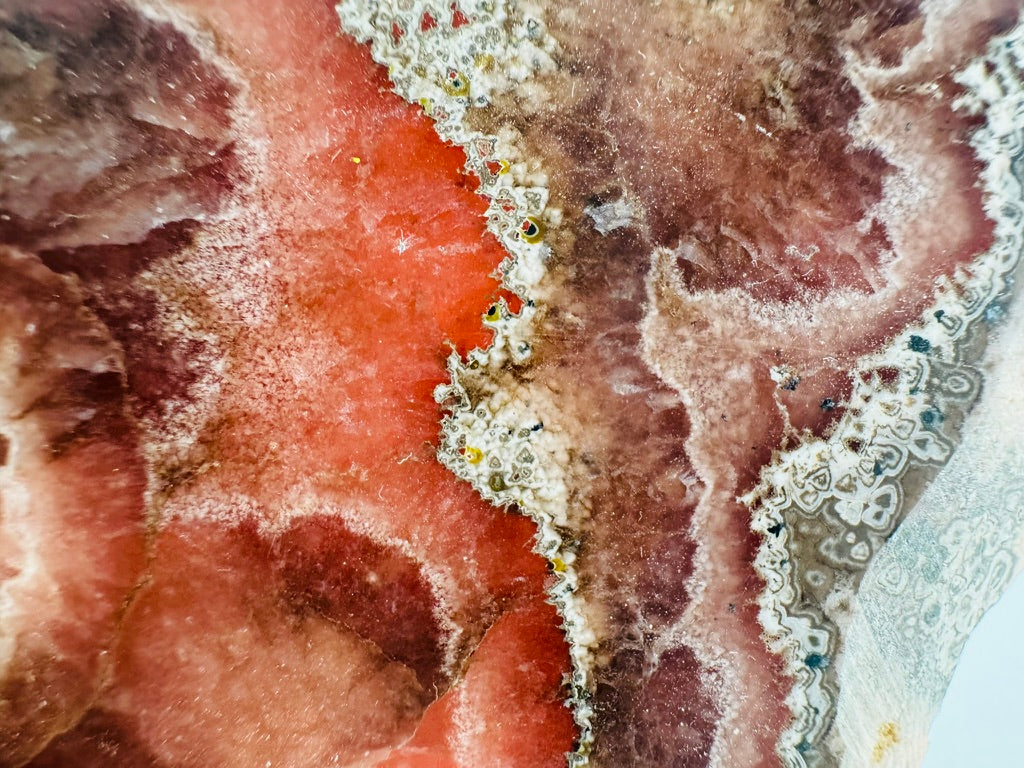 Rhodochrosite Slab