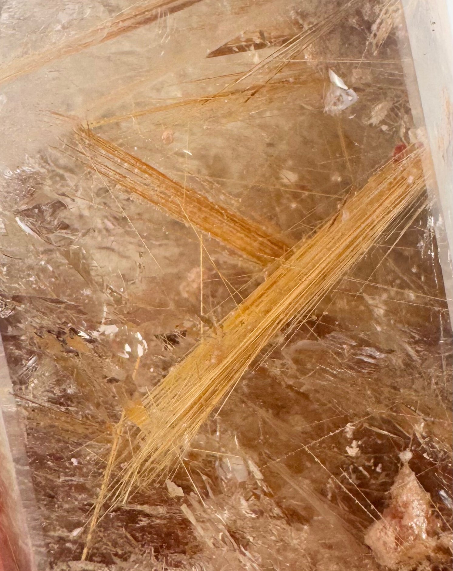 Golden Rutile Quartz