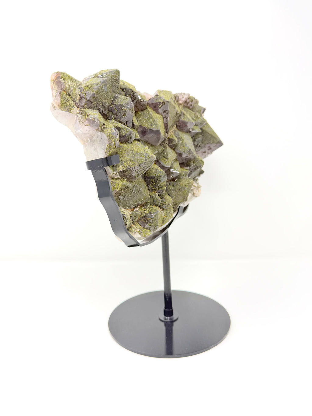 Epidote Veil Amethyst