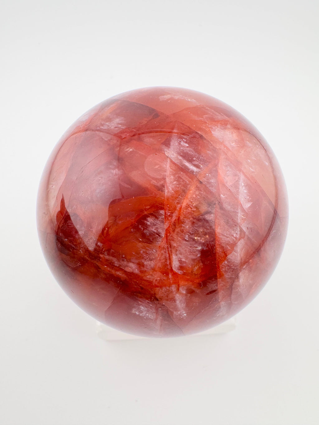 Fire Quartz Sphere