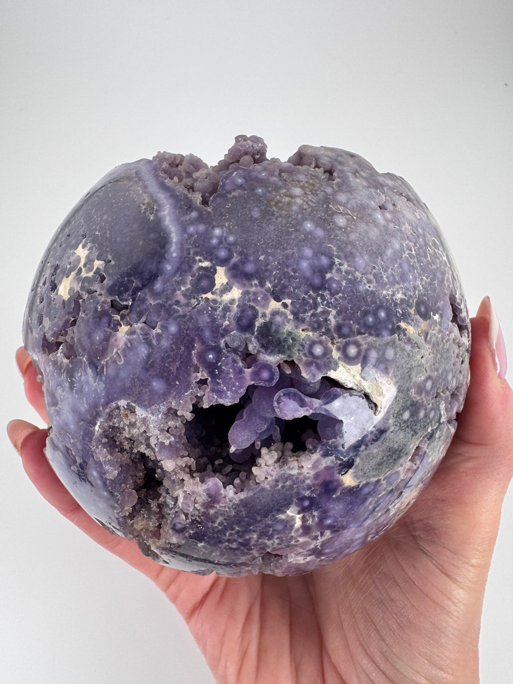 XL Grape Agate Sphere