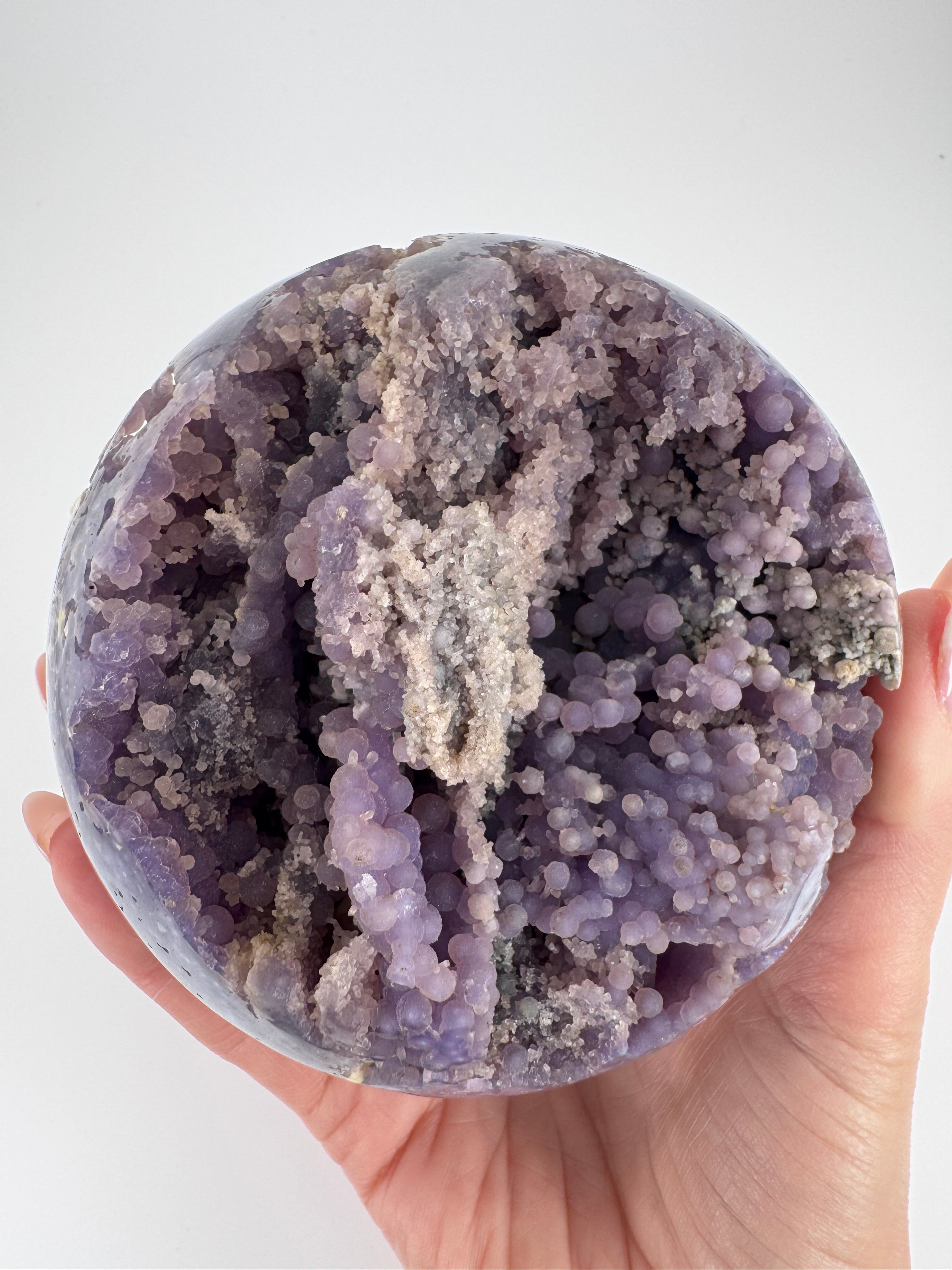 XL Grape Agate Sphere
