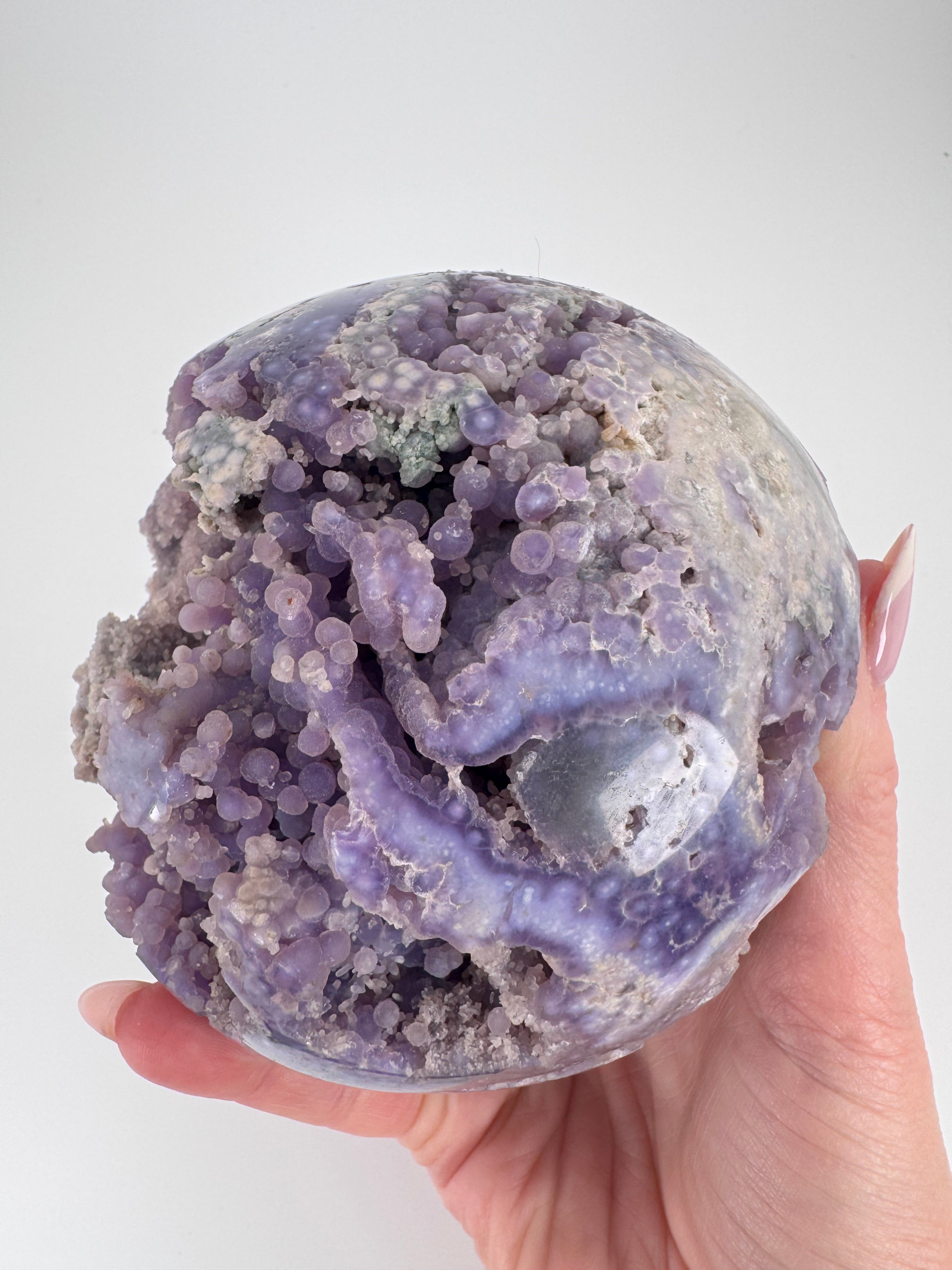 XL Grape Agate Sphere