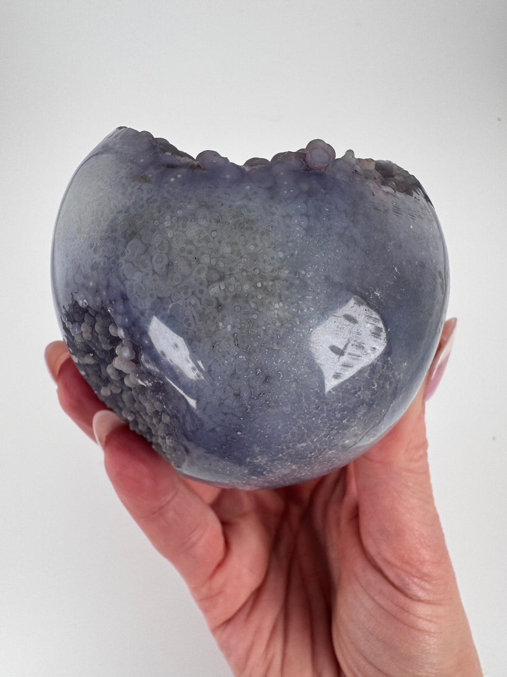 Grape Agate Sphere