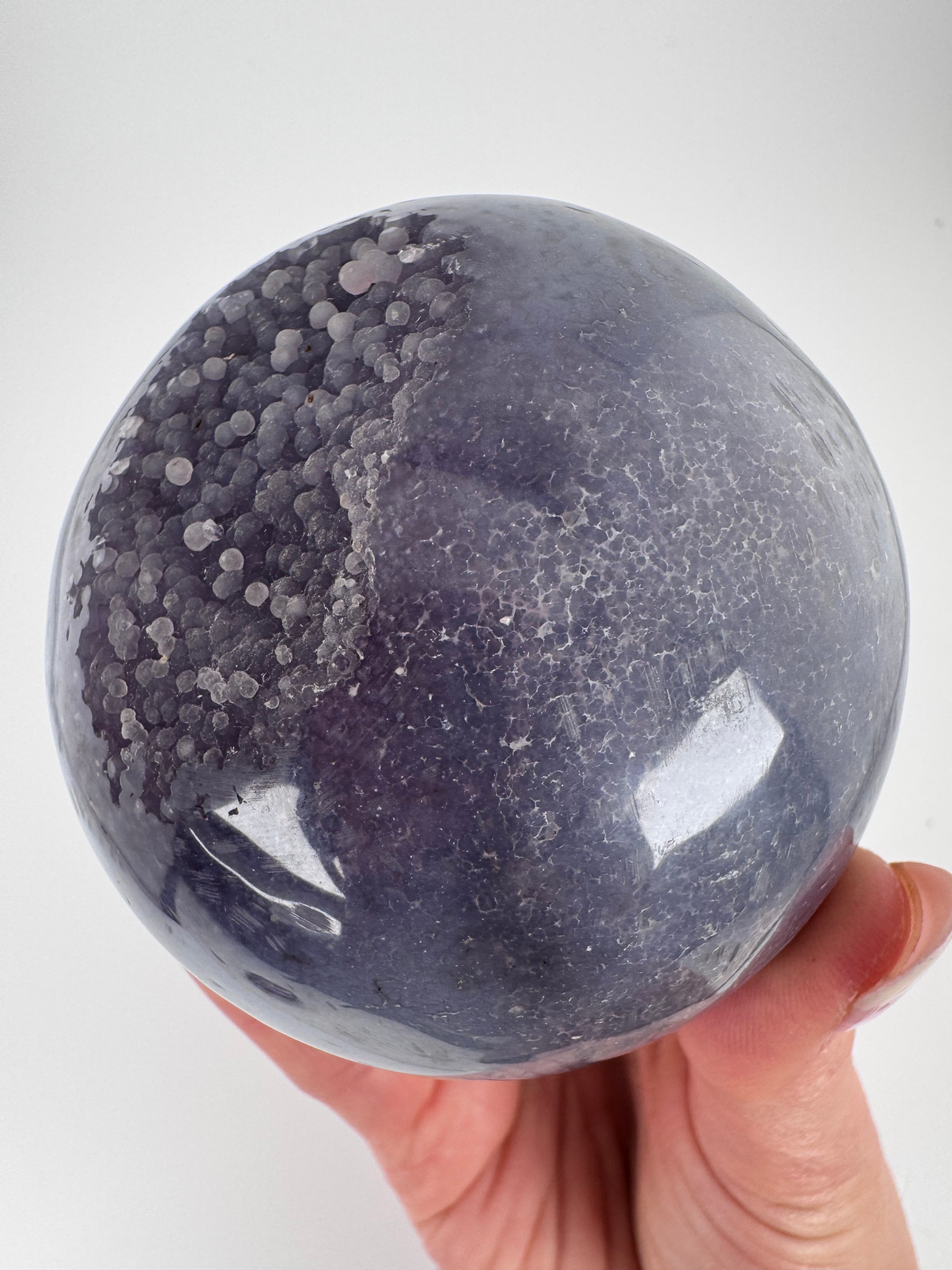 Grape Agate Sphere