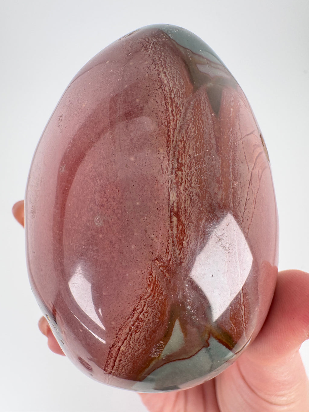 Polychrome Jasper Egg from Madagascar