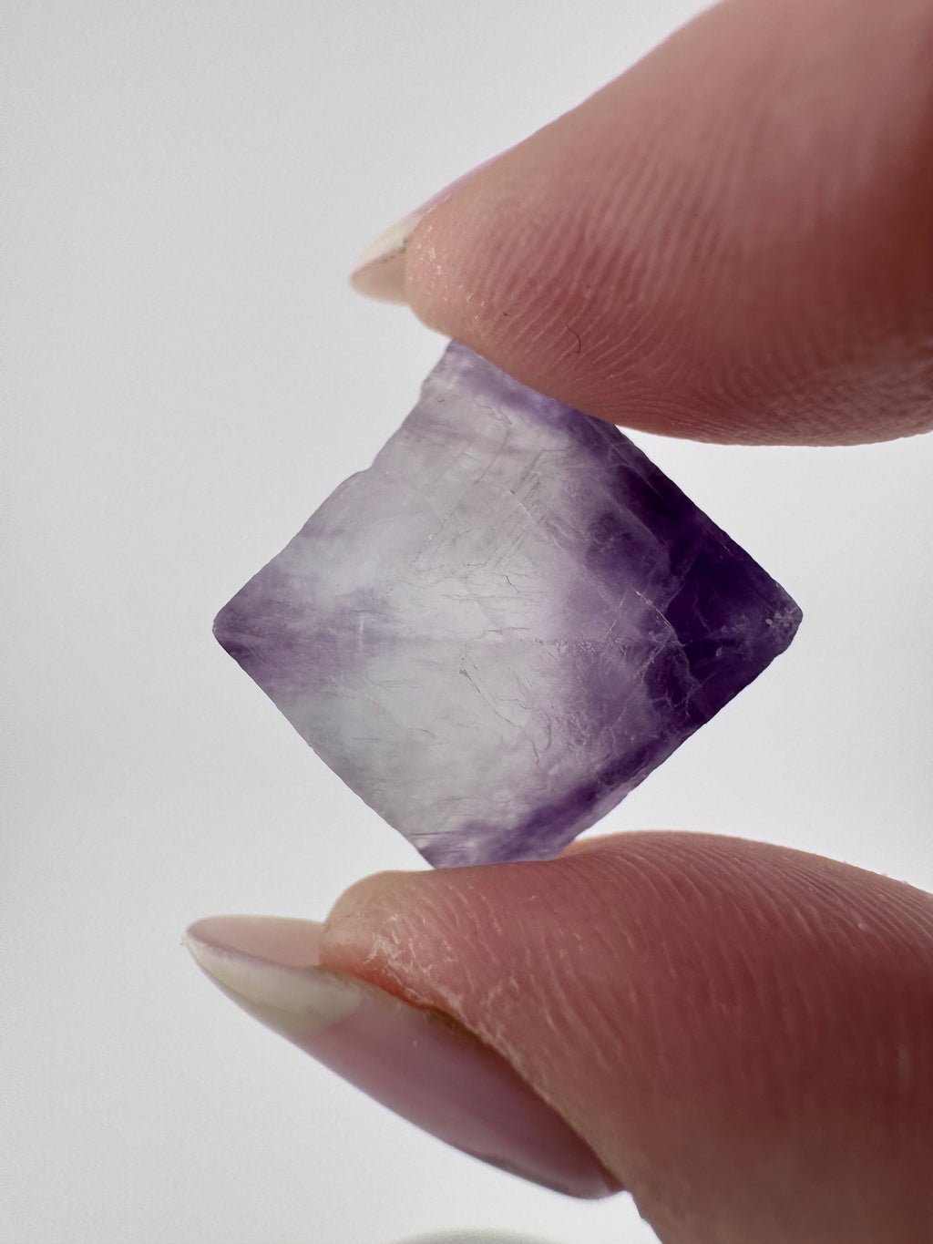 Raw Fluorite Diamonds