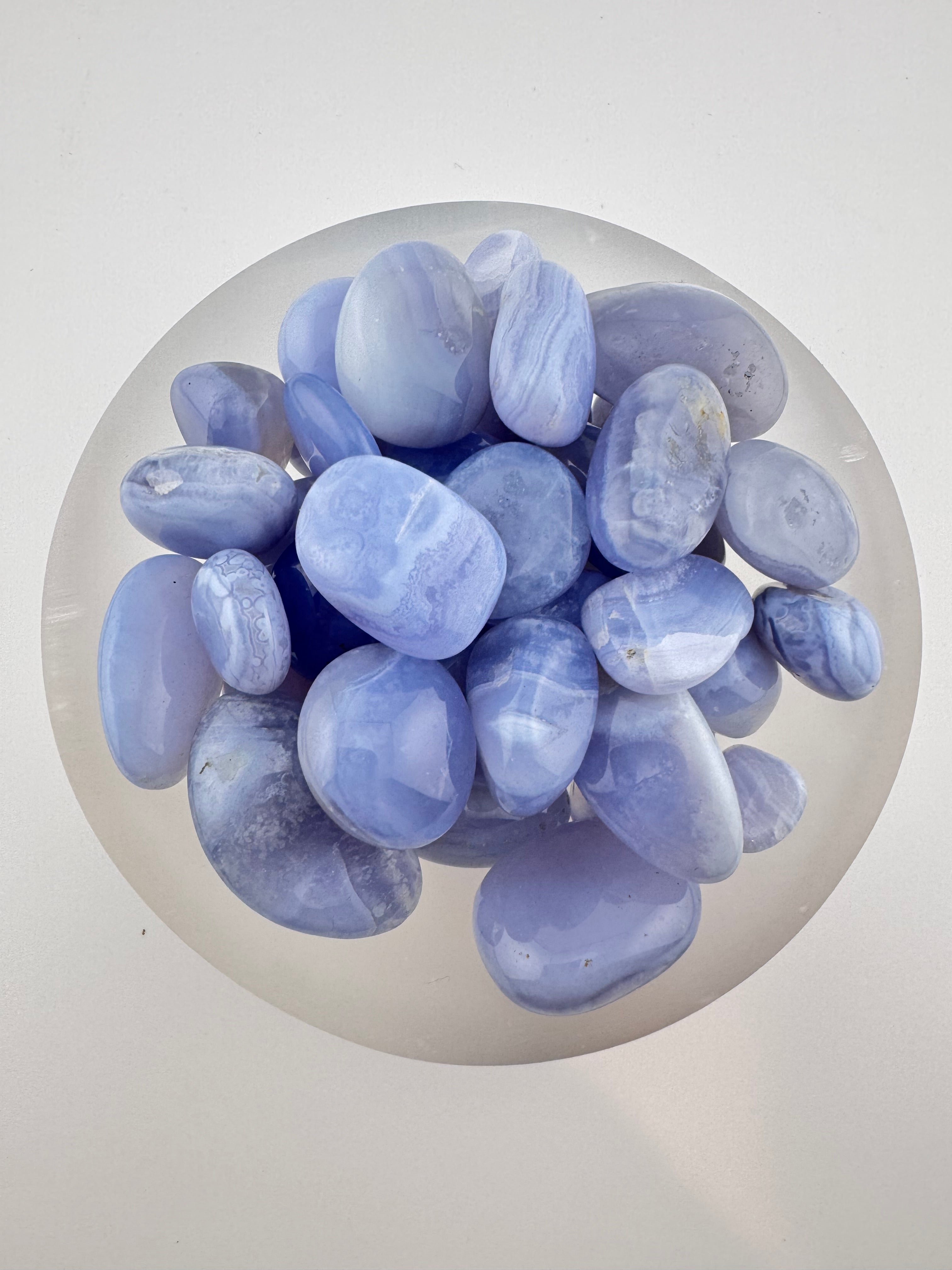 Blue Lace Agate Tumbles
