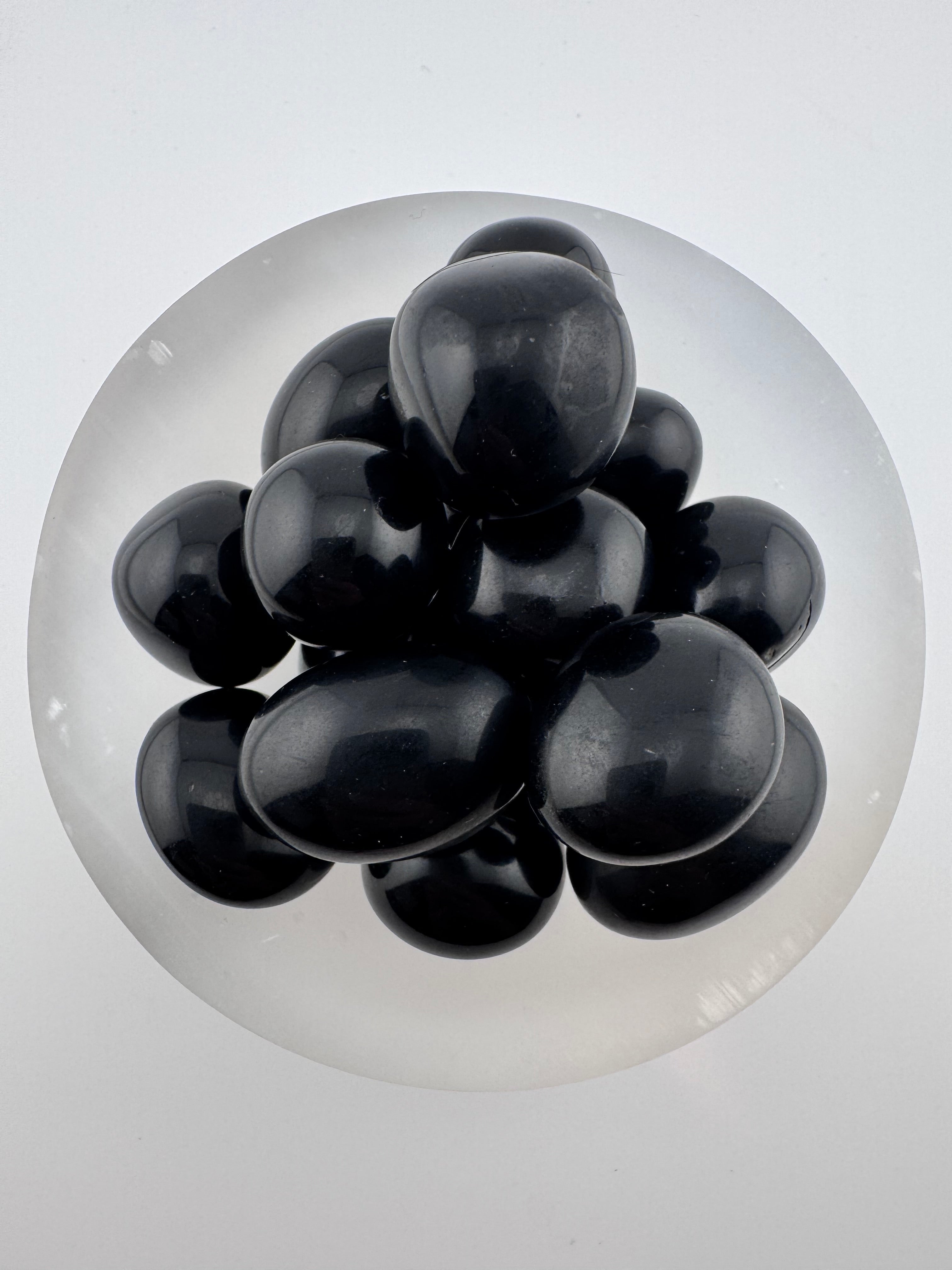 Black Obsidian Tumbles
