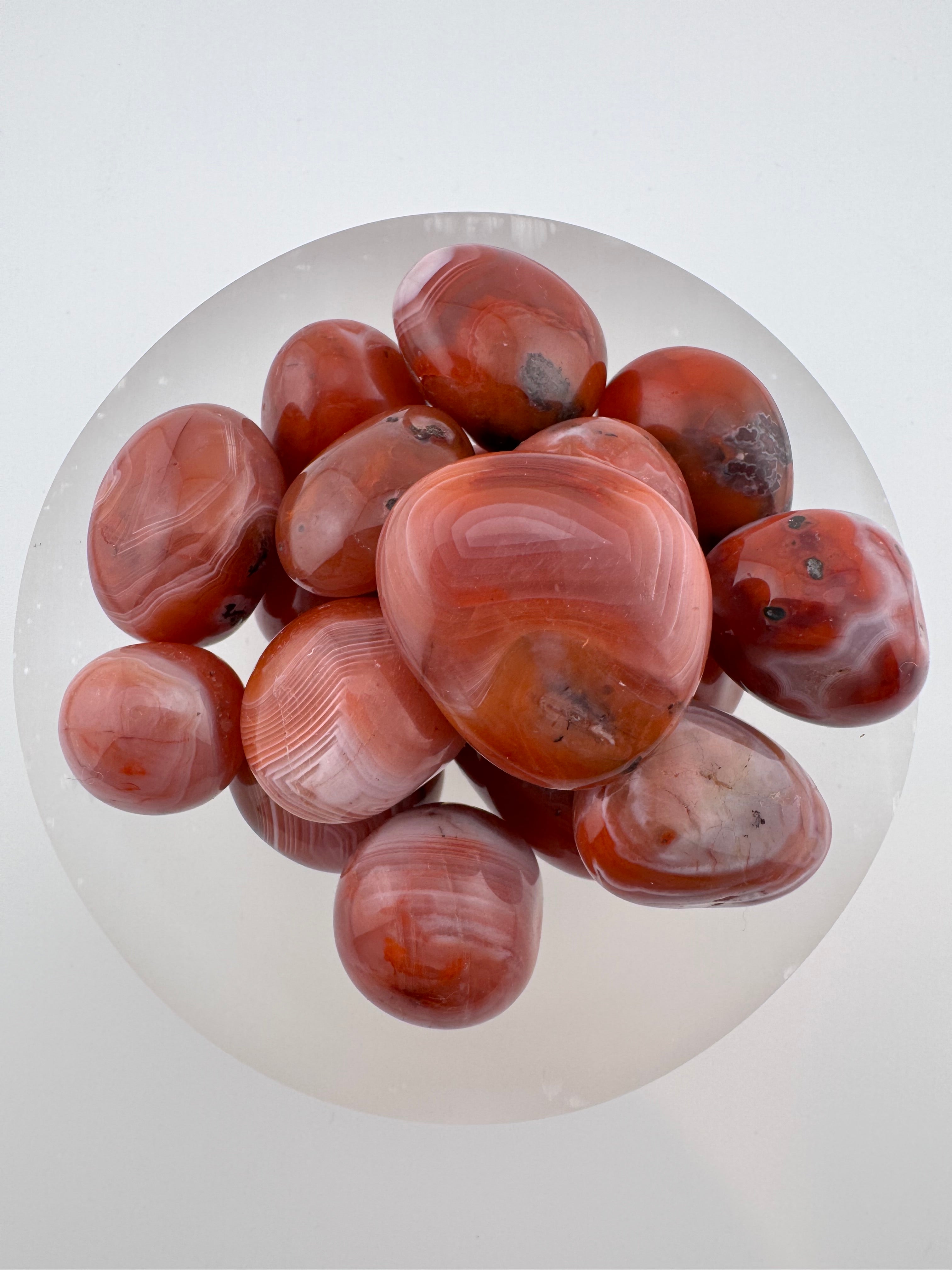 Carnelian Agate Tumble