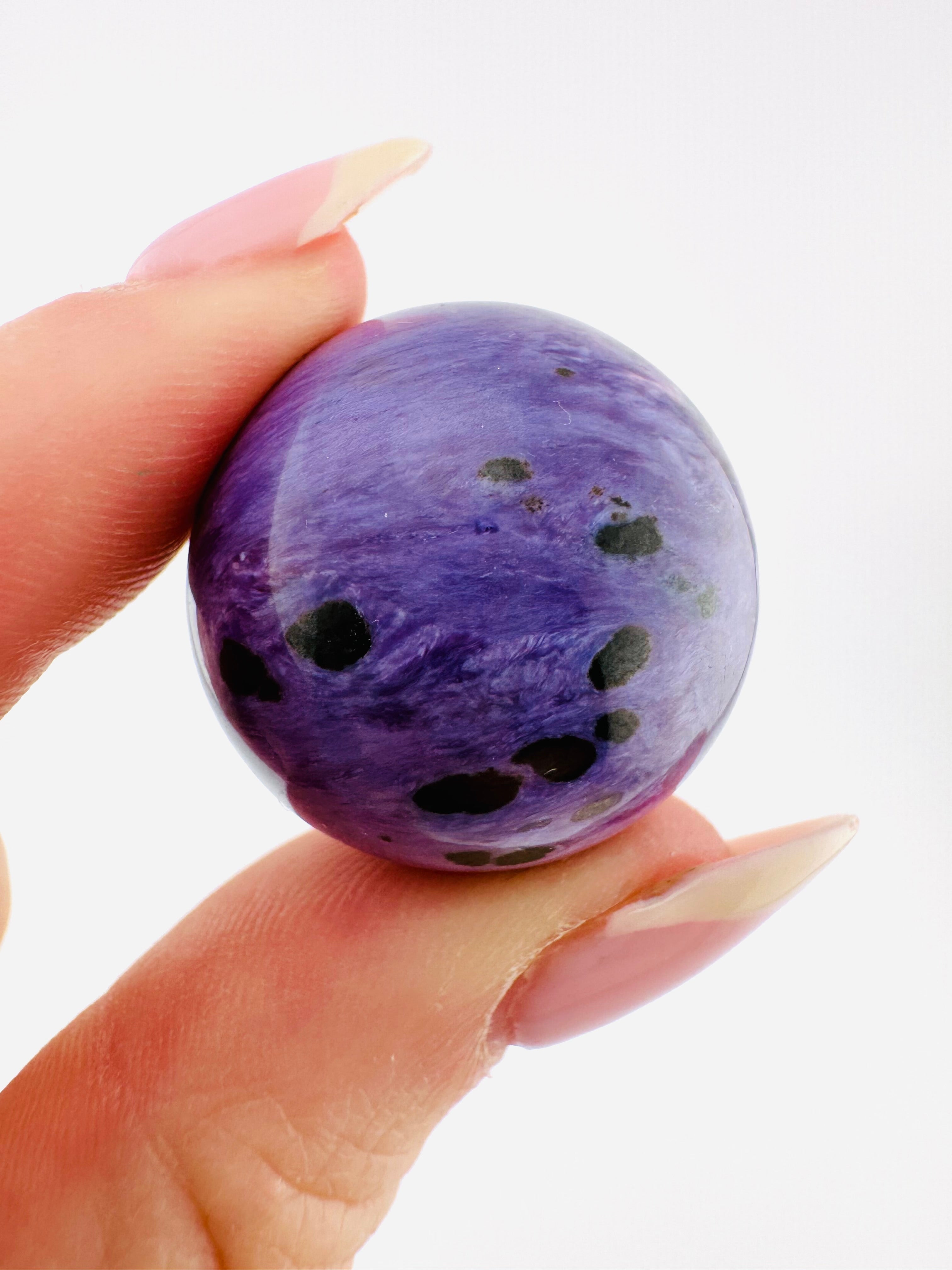 Mini Charoite Sphere