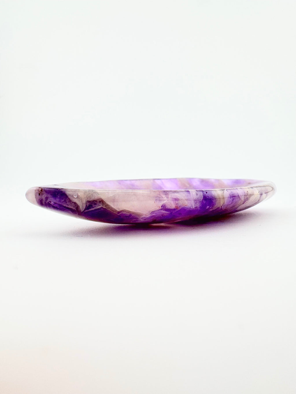 Leaf Shaped Amethyst Bowl