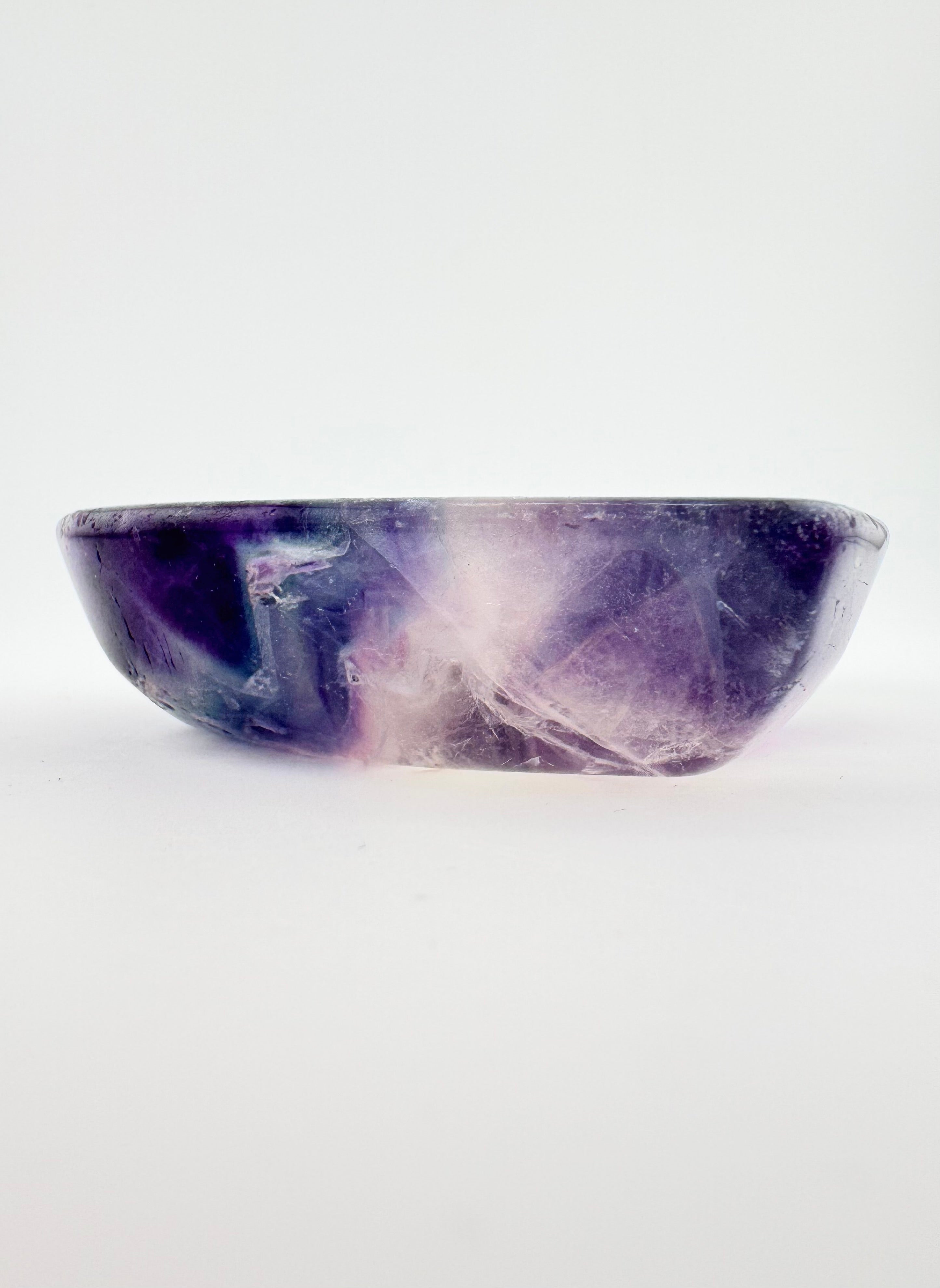 Rainbow Fluorite Heart Bowl