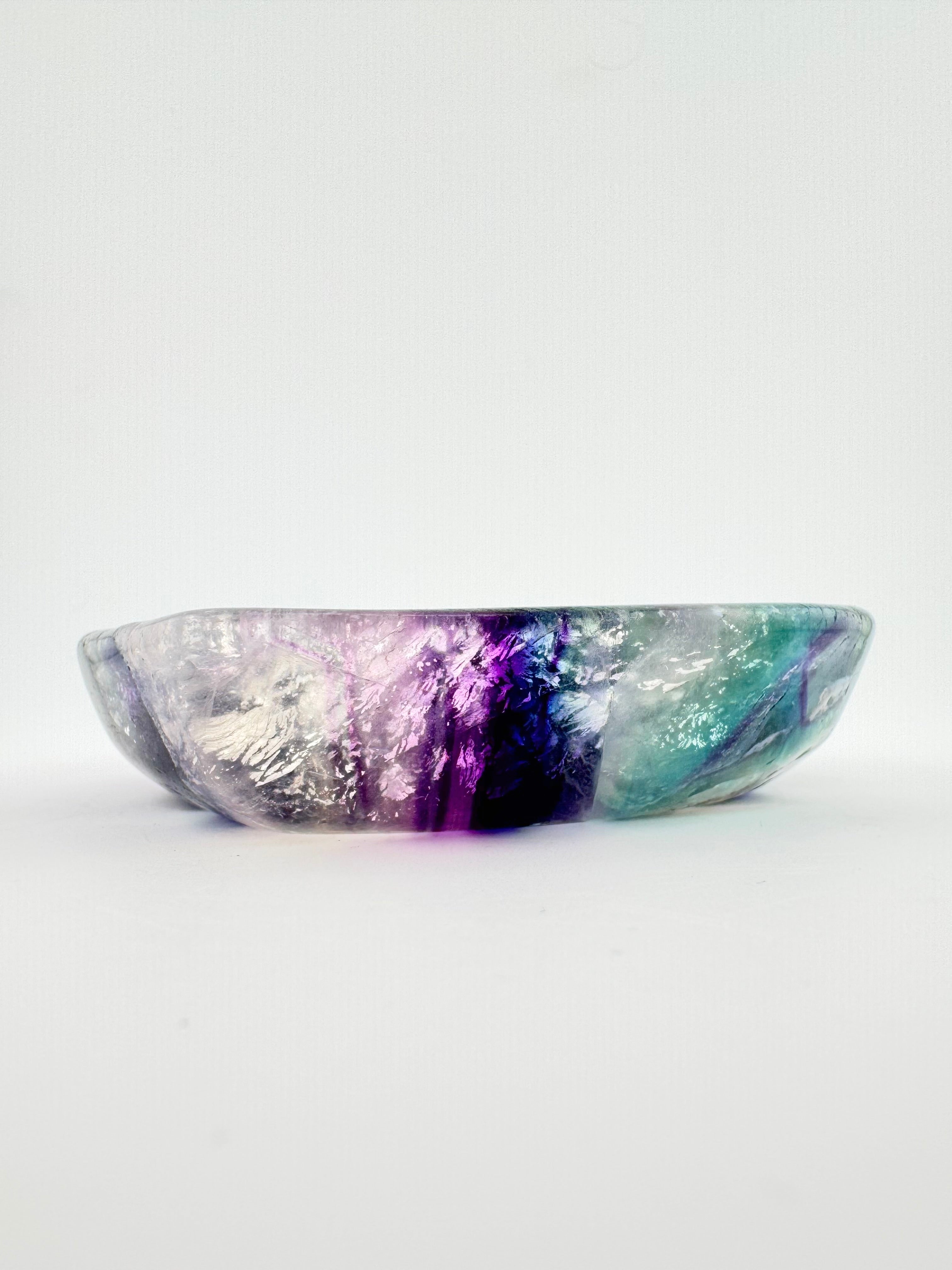 Rainbow Fluorite Heart Bowl