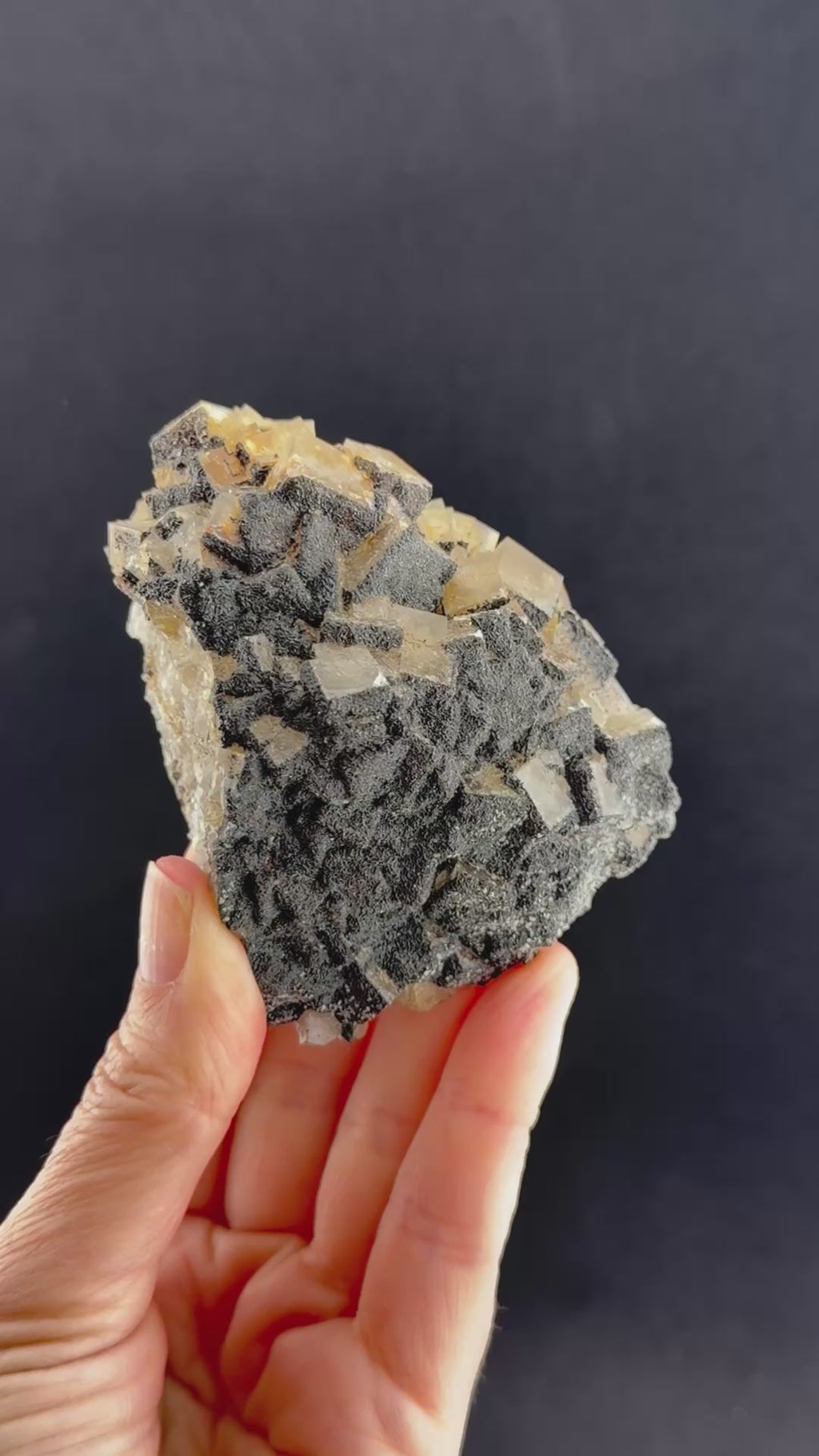 Fluorite & Black Siderite, Cumbria, England