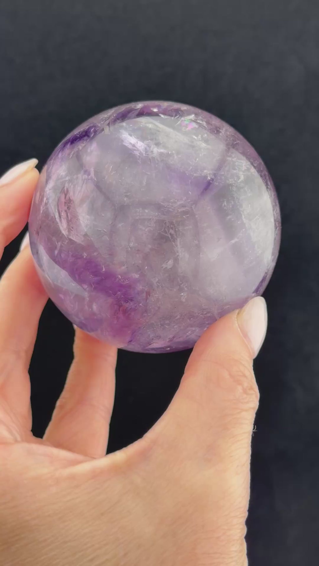 Phantom Amethyst Sphere – Brazil