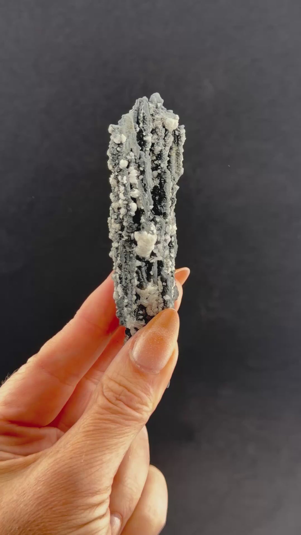 Pyrolusite and Dolomite, Ontario, Canada