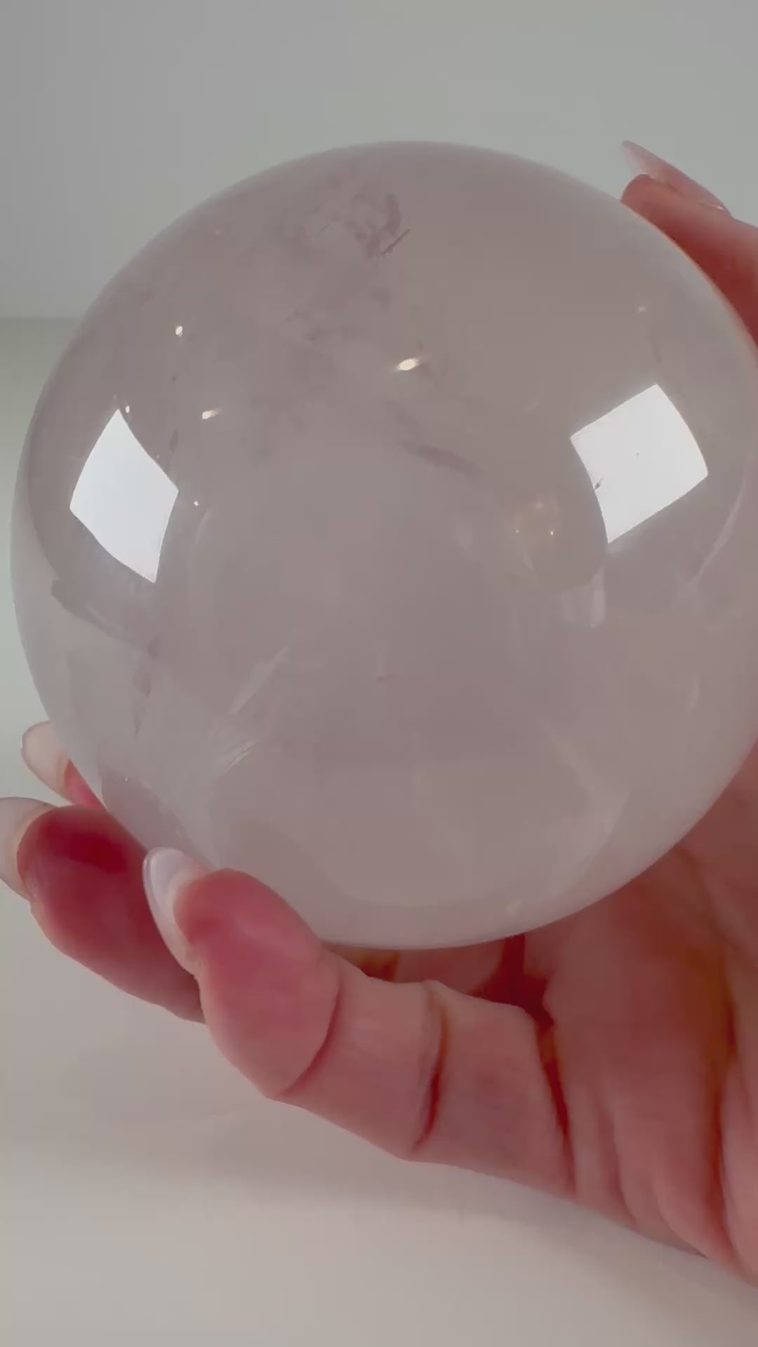 Madagascar Rose Quartz Sphere