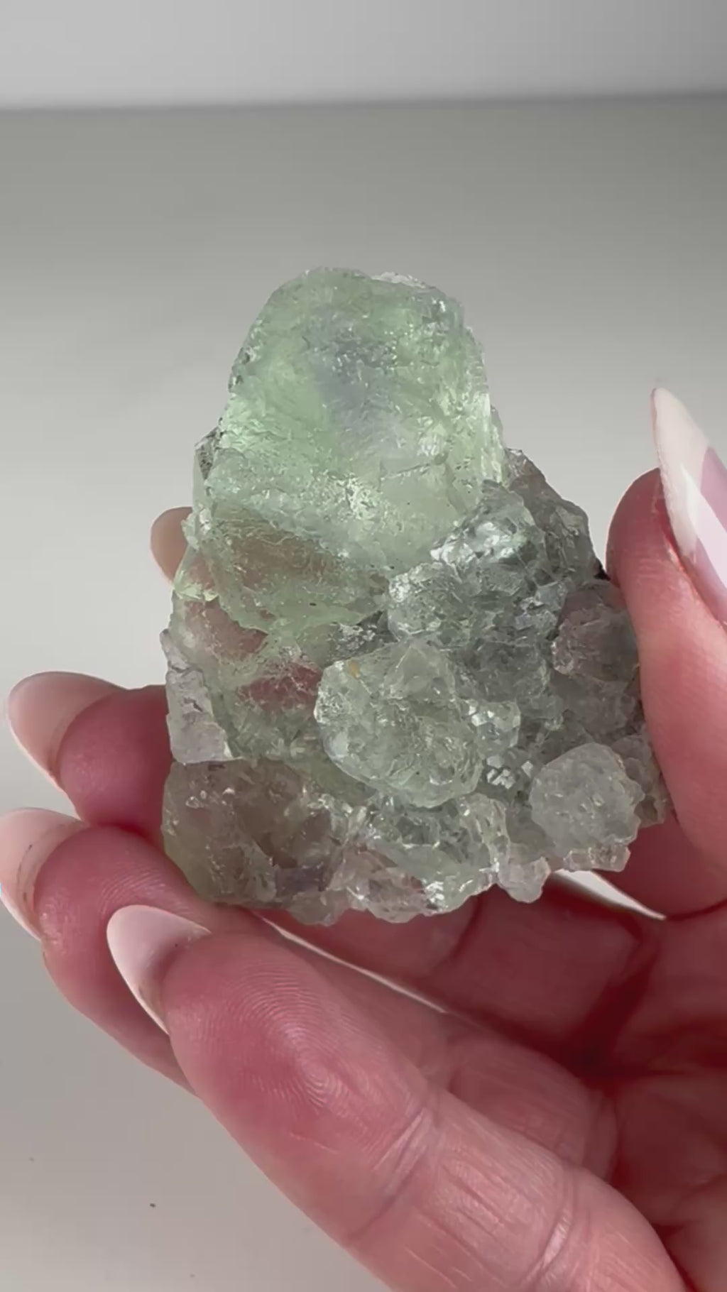 Green Fluorite from Fujian