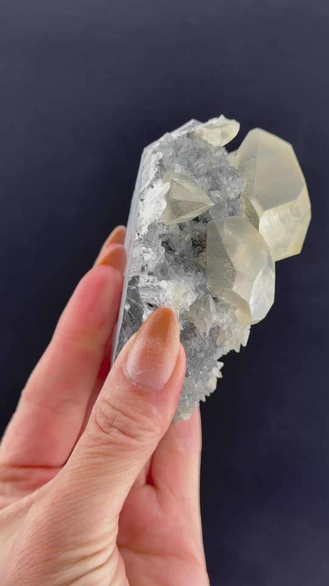 Yellow Diamond Calcite, Anhui, China