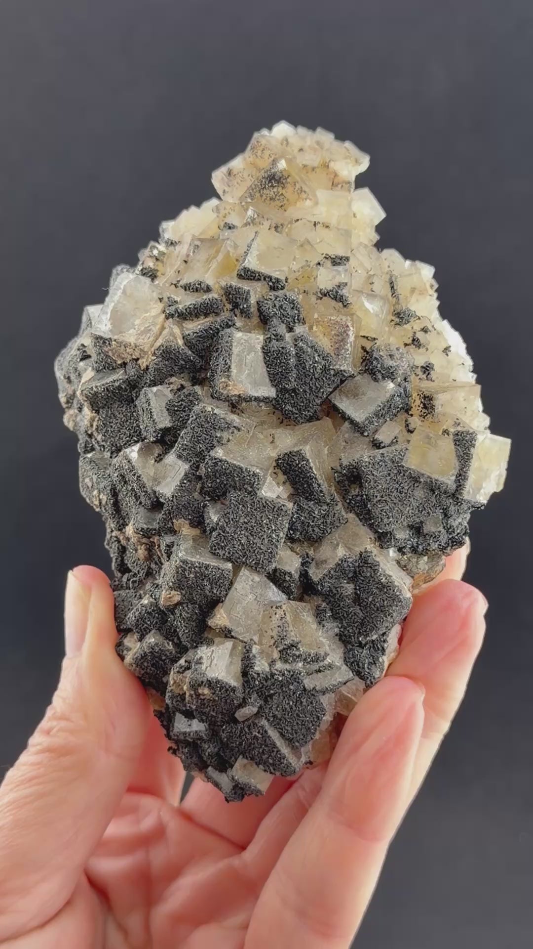 Fluorite & Black Siderite, Cumbria, England