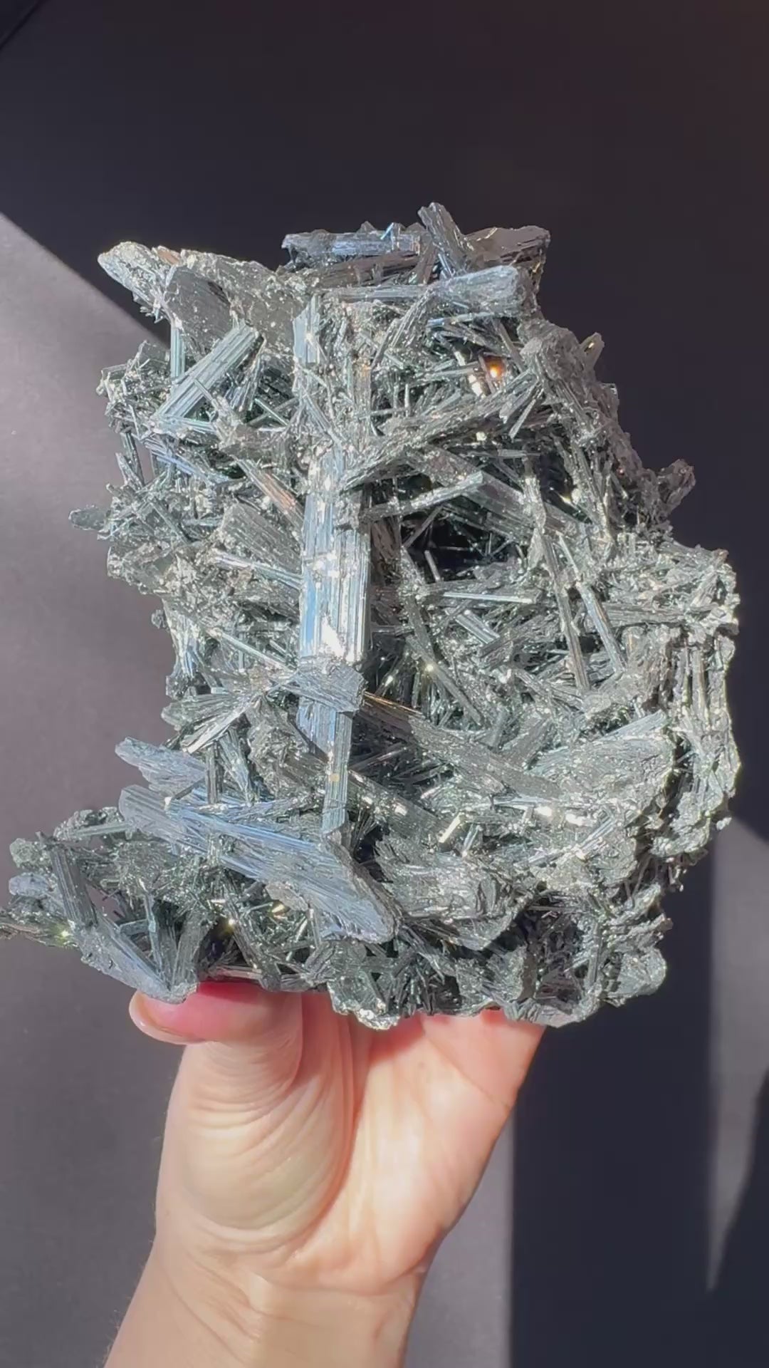Stibnite Blade Cluster