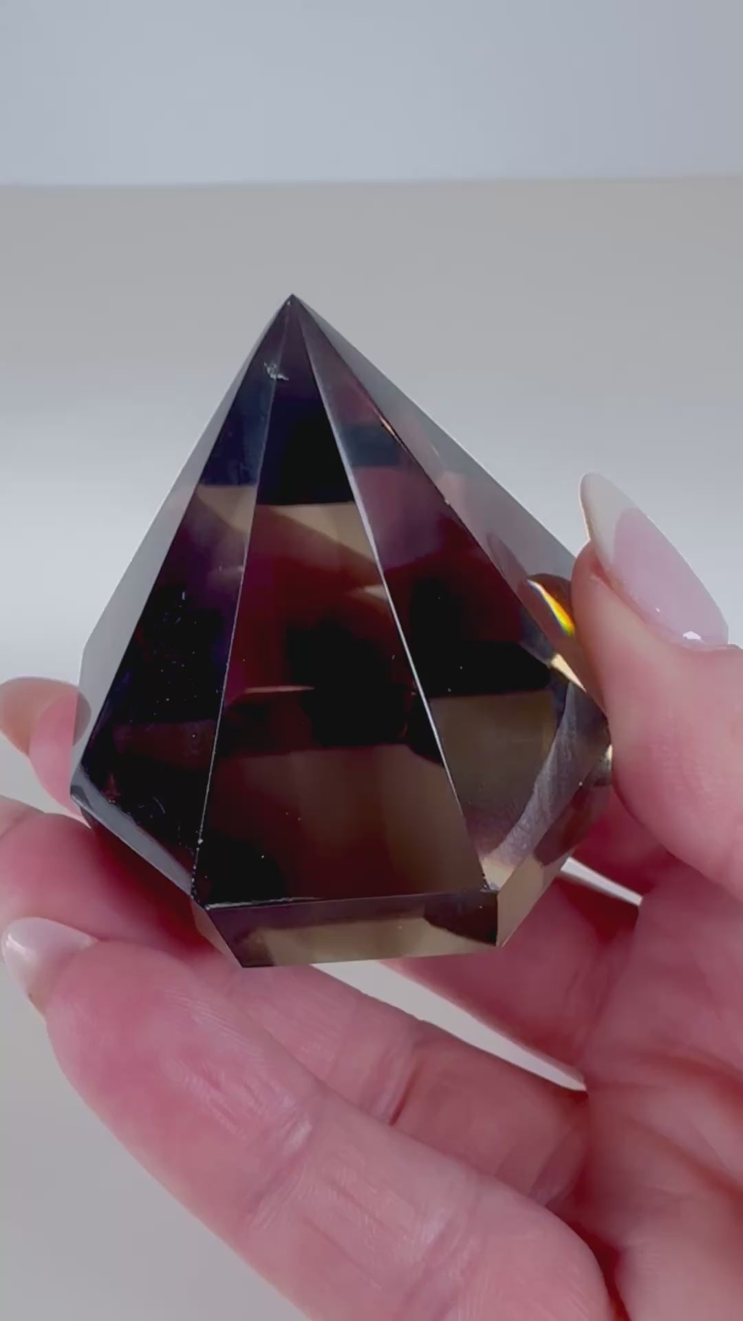 Smoky Quatz Diamond