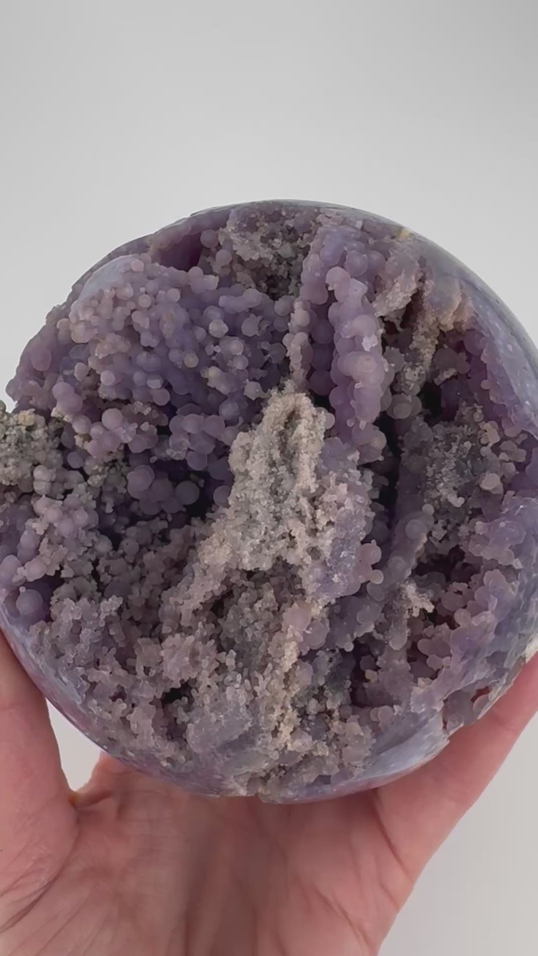 XL Grape Agate Sphere