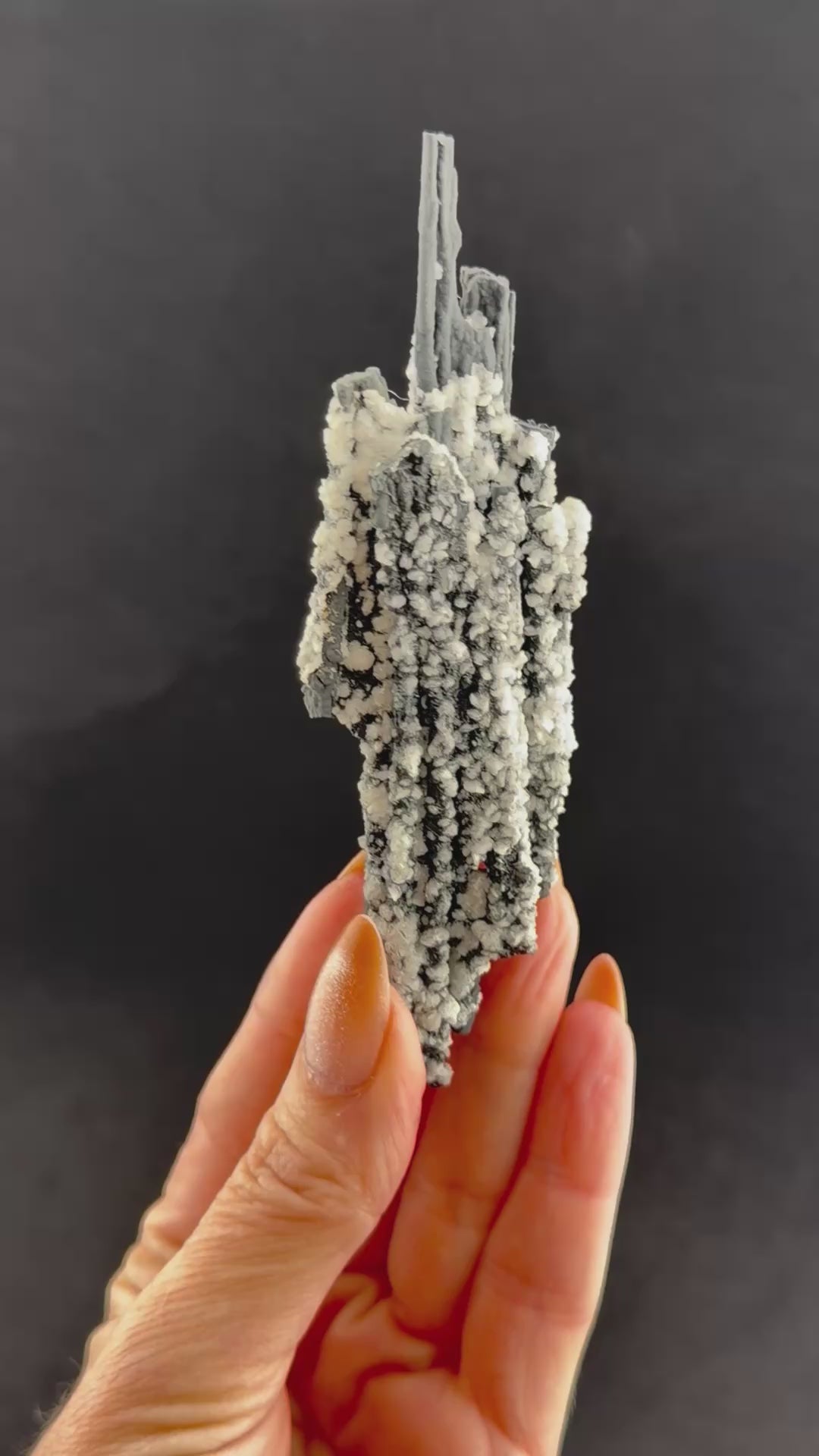 Pyrolusite and Dolomite, Ontario, Canada