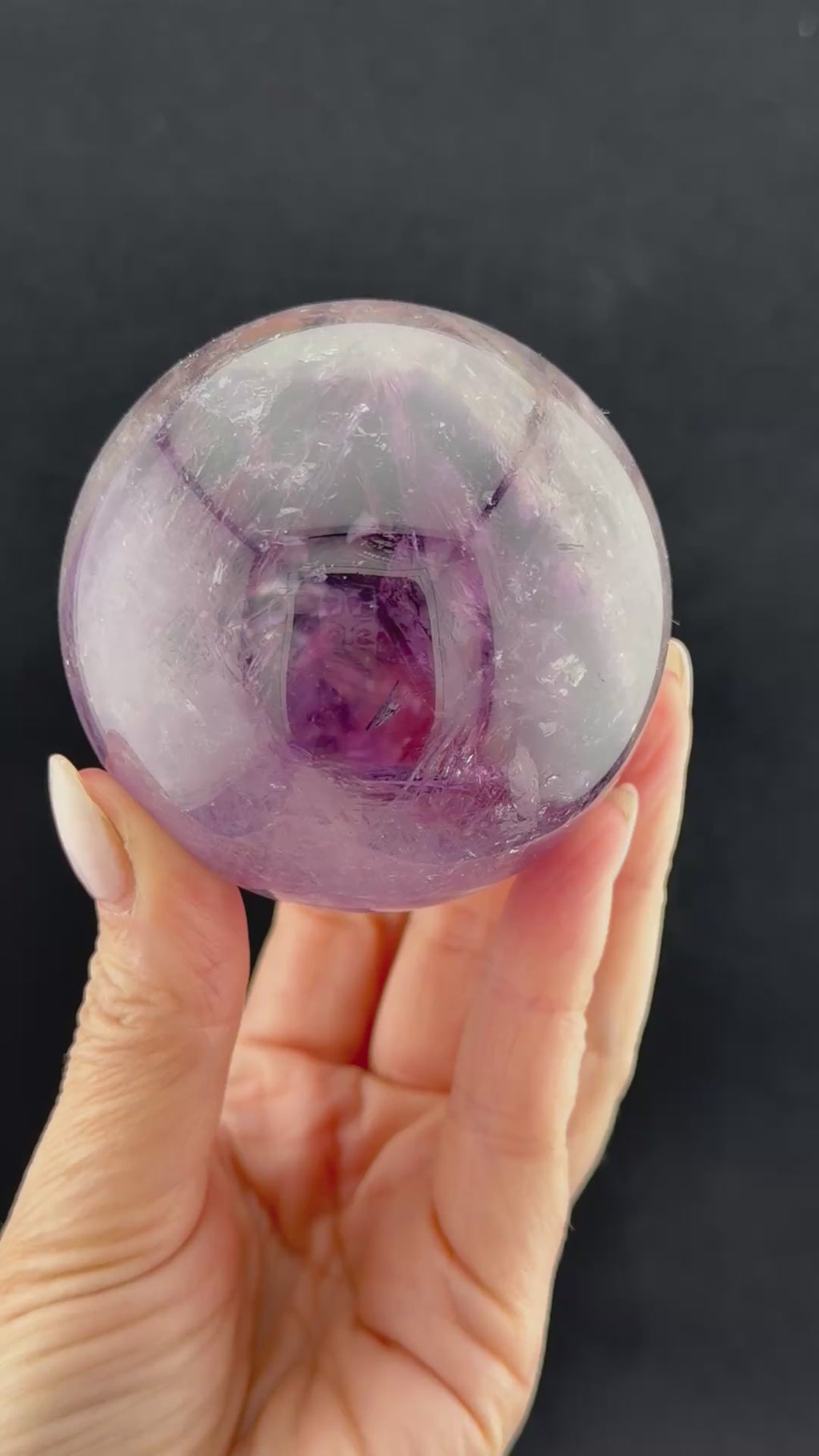 Phantom Amethyst Sphere – Brazil